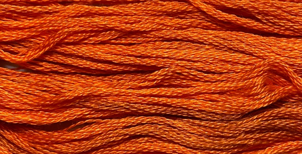 Carrot - Gentle Arts Cotton Thread - 5 yard Skein - Cross Stitch Floss, Thread & Floss, Thread & Floss, The Crafty Grimalkin - A Cross Stitch Store