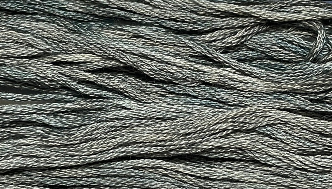 Banker's Grey - Gentle Arts Cotton Thread - 5 yard Skein - Cross Stitch Floss, Thread & Floss, Thread & Floss, The Crafty Grimalkin - A Cross Stitch Store