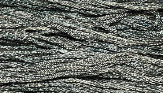 Banker's Grey - Gentle Arts Cotton Thread - 5 yard Skein - Cross Stitch Floss, Thread & Floss, Thread & Floss, The Crafty Grimalkin - A Cross Stitch Store