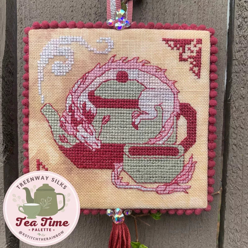 Tea time Companion, XStitch the Rainbow - Ingleside Design Company - Cross Stitch Pattern, Needlecraft Patterns, The Crafty Grimalkin - A Cross Stitch Store