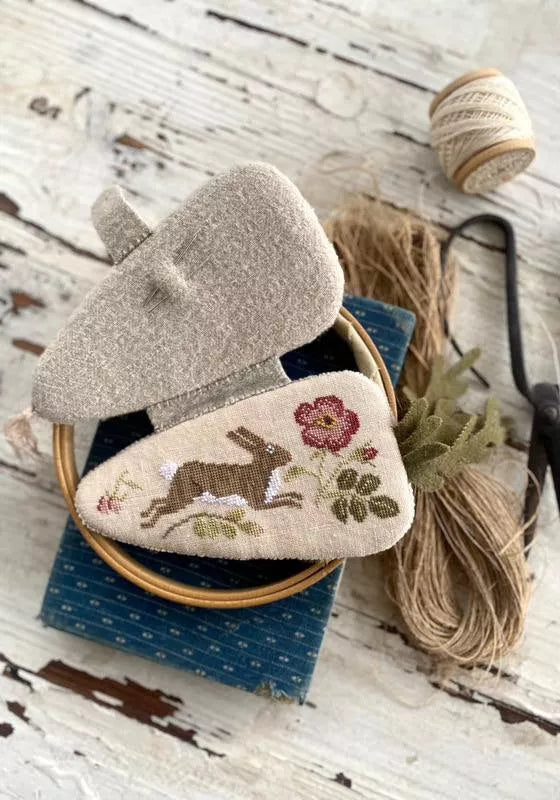 Velvet Parsnip Needle Book - Stacy Nash Primitives - Cross Stitch Pattern, Needlecraft Patterns, Needlecraft Patterns, The Crafty Grimalkin - A Cross Stitch Store