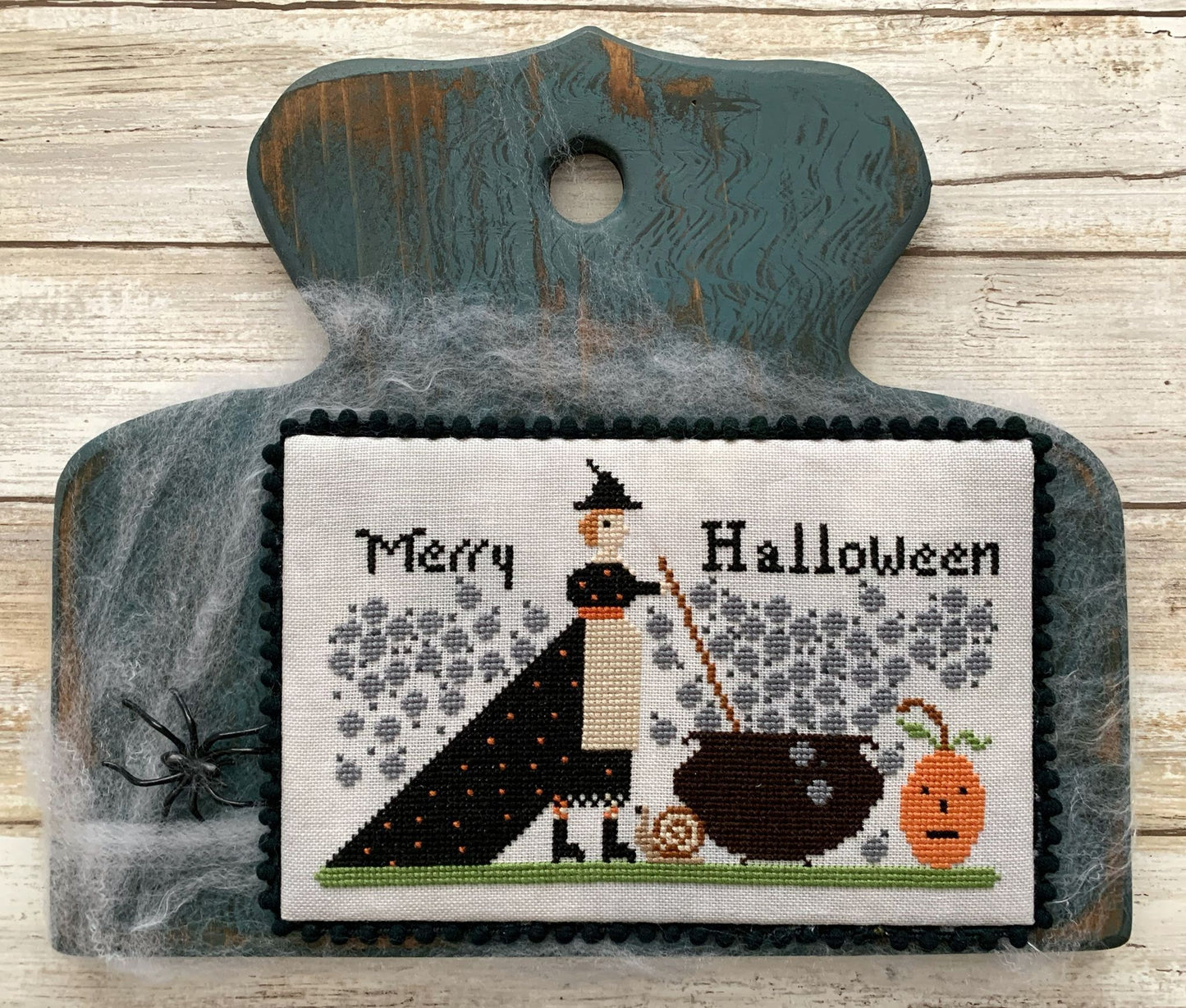 Merry Halloween - Lucy Beam Love in Stitches - Cross Stitch Pattern, Needlecraft Patterns, The Crafty Grimalkin - A Cross Stitch Store