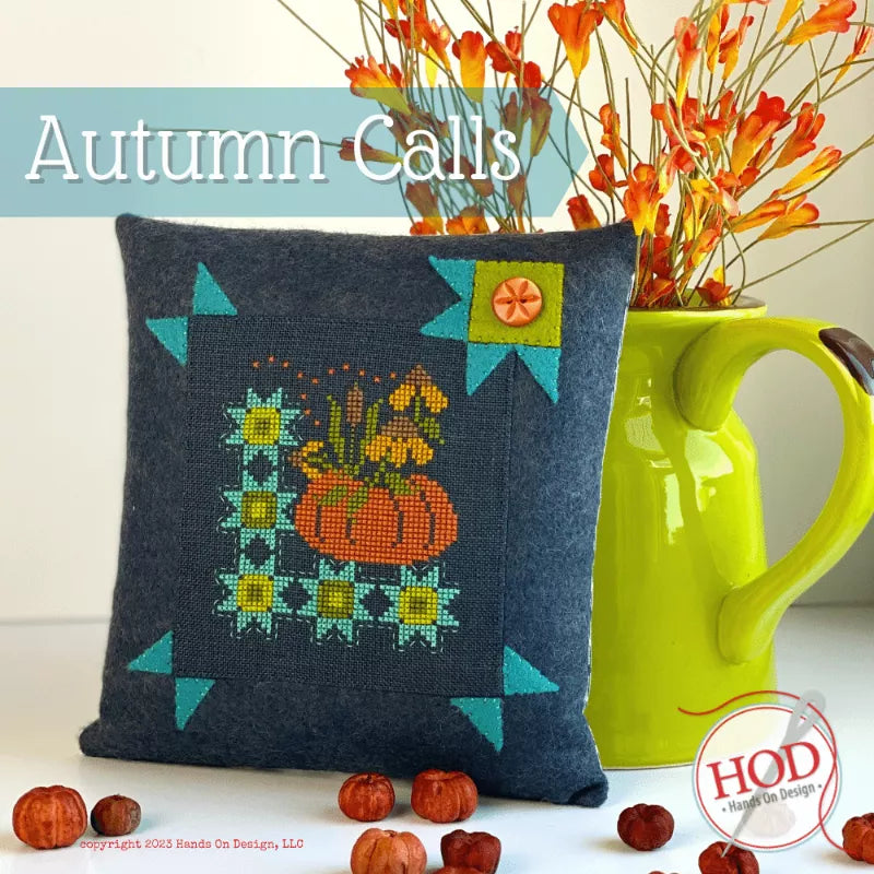 PRE-ORDER - Autumn Calls - Hands on Design - Cross Stitch, Needlecraft Patterns, Needlecraft Patterns, The Crafty Grimalkin - A Cross Stitch Store