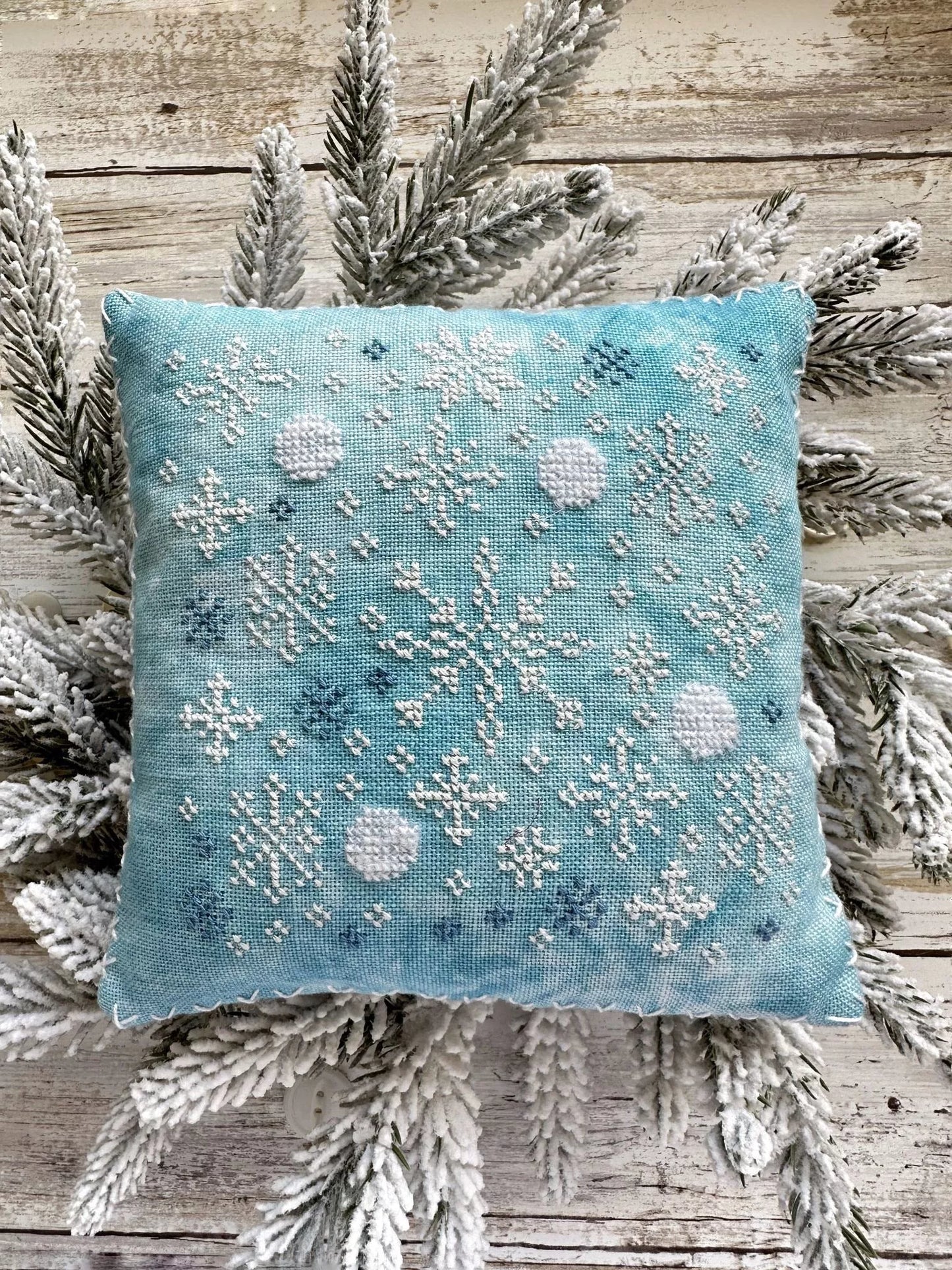 PRE-ORDER - Merry Snowfall - Lucy Beam Love in Stitches - Cross Stitch Pattern, Needlecraft Patterns, The Crafty Grimalkin - A Cross Stitch Store