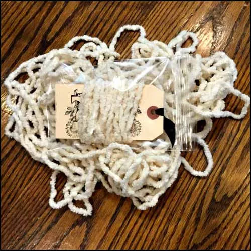 Vanilla Cotton Chenille - Lady Dots Creates Finishing Trims, Ribbons & Trim, The Crafty Grimalkin - A Cross Stitch Store