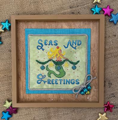 PREORDER Seas and Greetings - Frony Ritter Designs - Cross Stitch Pattern