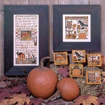 Autumn Leaves Book 132 - The Prairie Schooler - Cross Stitch Pattern, Needlecraft Patterns, The Crafty Grimalkin - A Cross Stitch Store