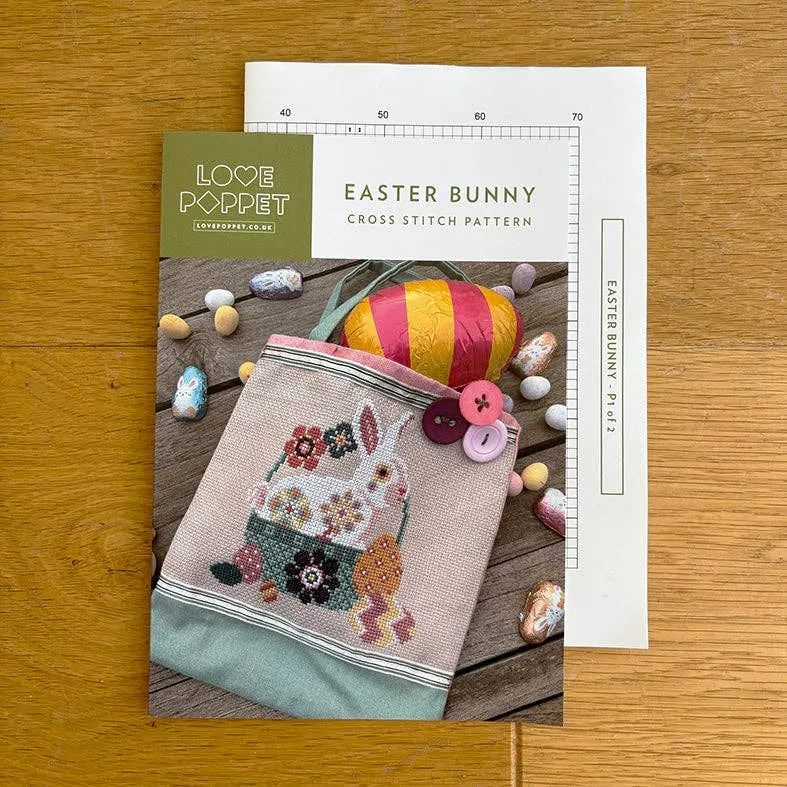 Easter Bunny - Love Poppet - Cross Stitch Pattern