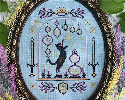 The Keeper of the Stars - Haunted Frames - Cross Stitch Pattern