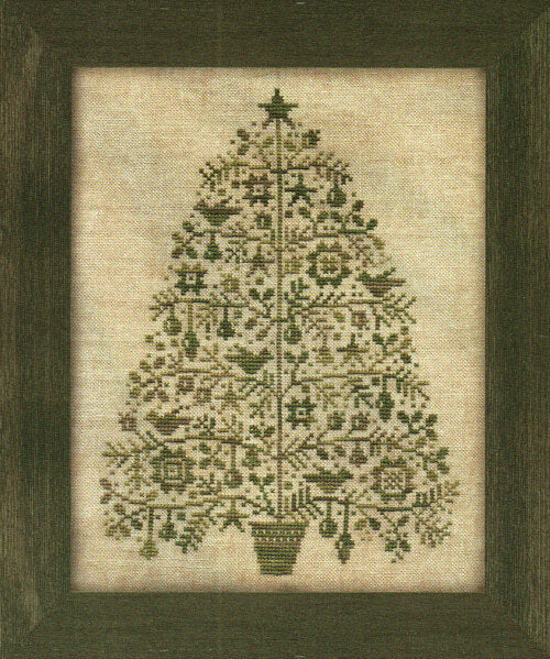 Oh Christmas Tree - All Through the Night - Cross Stitch Pattern