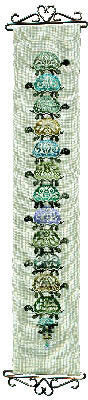 Turtles All the Way Down - Ink Circles - Cross Stitch Pattern/Fabric, Needlecraft Patterns, The Crafty Grimalkin - A Cross Stitch Store