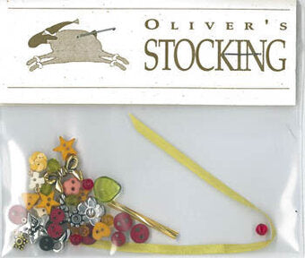 Oliver's Stocking - Shepherd's Bush - Cross Stitch Pattern/Charms