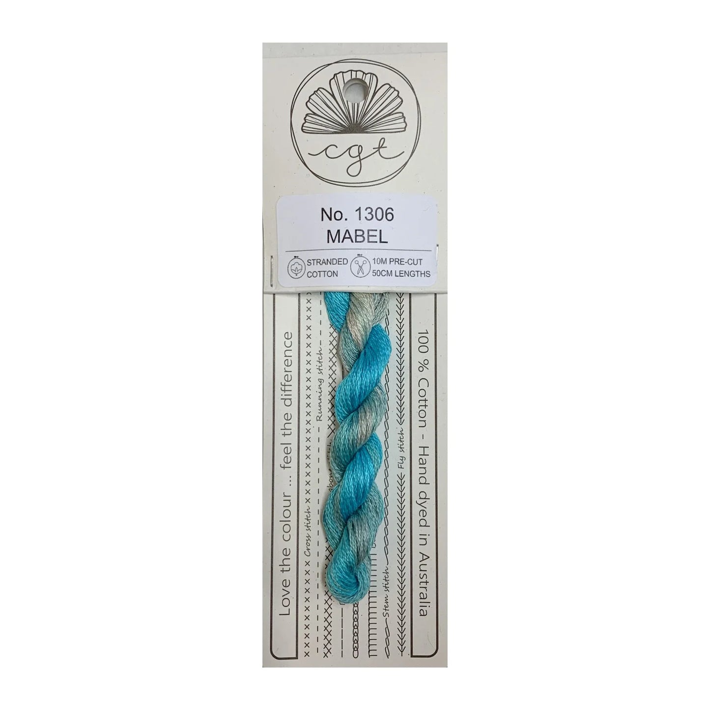Mabel No. 1306 - Cottage Garden Threads, Thread & Floss, The Crafty Grimalkin - A Cross Stitch Store