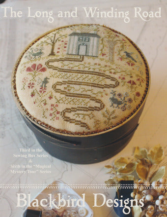 The Long and Winding Road - Blackbird Designs - Cross Stitch Pattern, Needlecraft Patterns, Needlecraft Patterns, The Crafty Grimalkin - A Cross Stitch Store