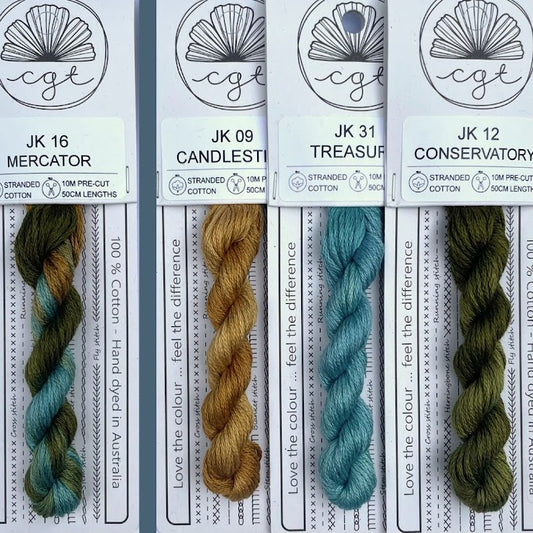 PRE-ORDER Mercator Thread Pack - Cottage Garden Threads, Thread & Floss, The Crafty Grimalkin - A Cross Stitch Store