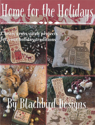 Home for the Holidays - Blackbird Designs - Cross Stitch Pattern, Needlecraft Patterns, Needlecraft Patterns, The Crafty Grimalkin - A Cross Stitch Store