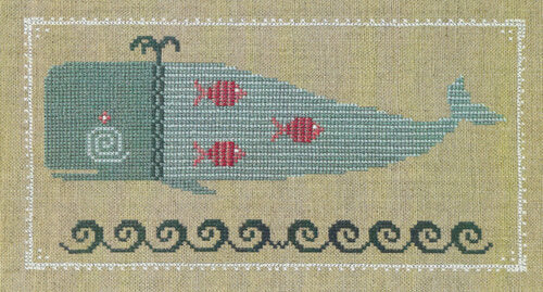 Winsome Whale - Artful Offerings - Cross Stitch Pattern