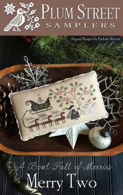 Merry Two - Plum Street Samplers - Cross Stitch Pattern