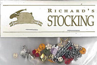Richard's Stocking - Shepherd's Bush - Cross Stitch Pattern/Charms, The Crafty Grimalkin - A Cross Stitch Store