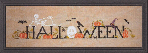 Halloween - Jardin Prive - Cross Stitch Pattern, Needlecraft Patterns, Needlecraft Patterns, The Crafty Grimalkin - A Cross Stitch Store