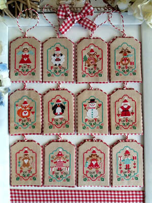 Regali di Natale - Cuore E Batticuore - Cross Stitch Pattern, Needlecraft Patterns, The Crafty Grimalkin - A Cross Stitch Store