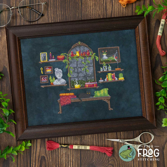 PREORDER Plants and Petrichor - Fine Frog Stitching - Cross Stitch Pattern