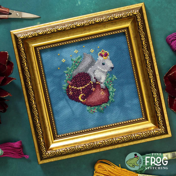 Acorn King - Fine Frog Stitching - Cross Stitch Pattern