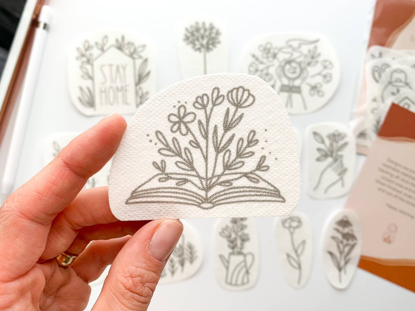 Stick & Stitch Embroidery patterns, embroidery patches