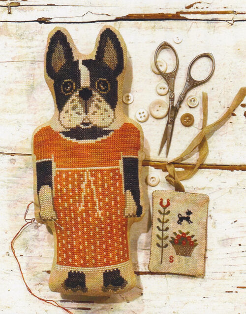Animal Crackers Series - Scarlett - Stacy Nash Primitives - Cross Stitch Pattern