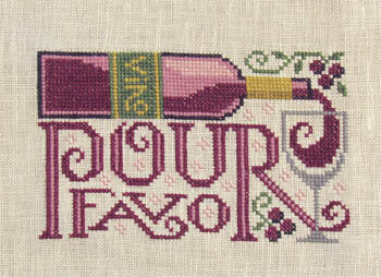 Pour Favor - Silver Creek Samplers - Cross Stitch Pattern, Needlecraft Patterns, The Crafty Grimalkin - A Cross Stitch Store