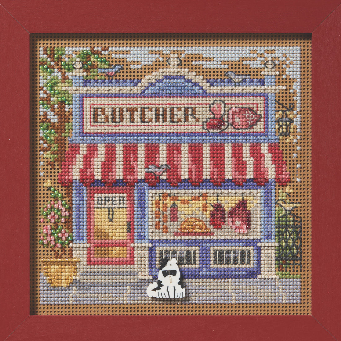 Butcher Shop Main Street - Mill Hill - Spring 2025 Buttons and Beads ...