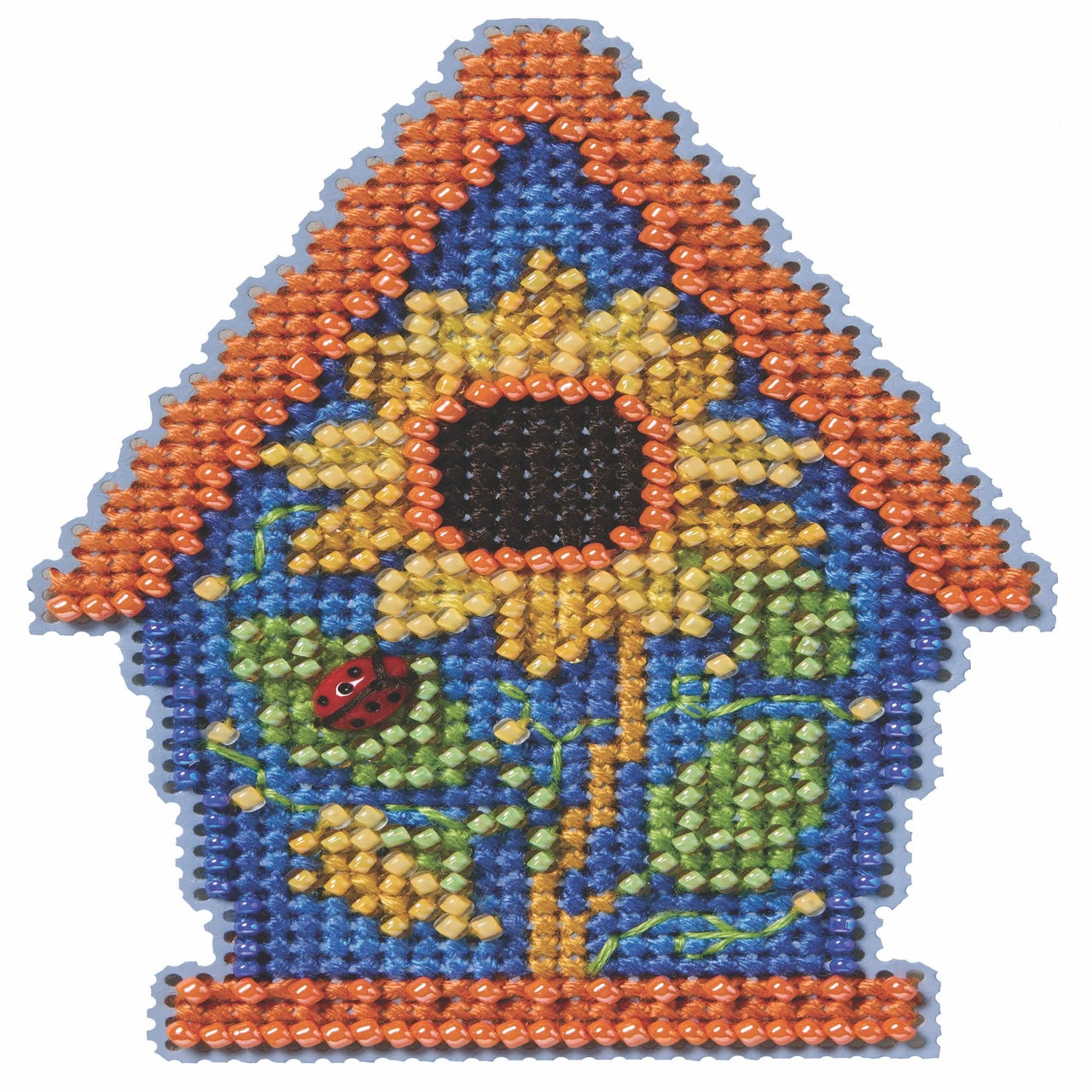 Painted Birdhouse - Mill Hill - Spring 2026 Seasonal Ornament