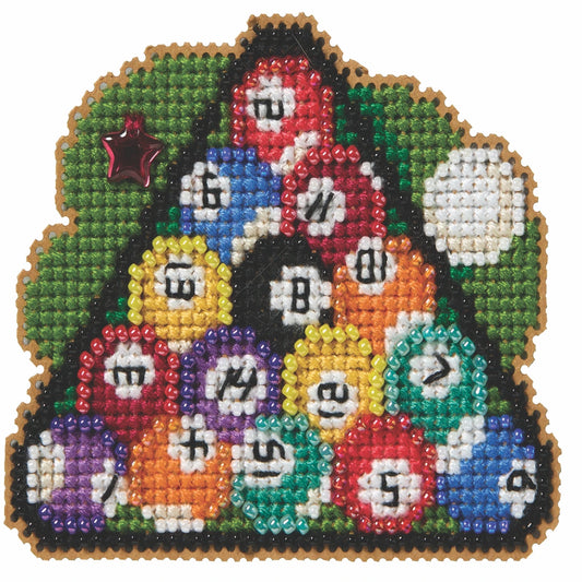 Pool Balls - Mill Hill - Spring 2026 Seasonal Ornament