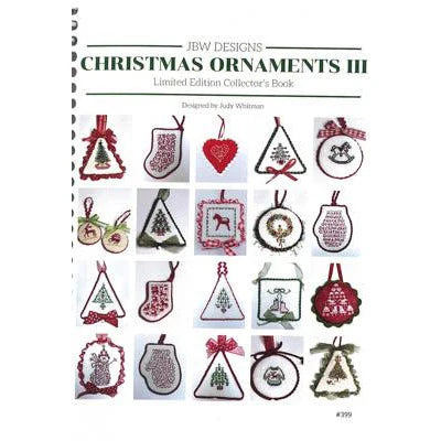 Christmas Ornaments III Collector's Book - JBW Designs - Cross Stitch Pattern, Needlecraft Patterns, Needlecraft Patterns, The Crafty Grimalkin - A Cross Stitch Store