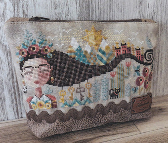 Dreaming Frida - Barbara Ana Designs - Cross Stitch Pattern, Needlecraft Patterns, Needlecraft Patterns, The Crafty Grimalkin - A Cross Stitch Store