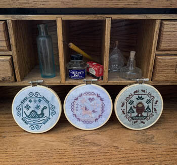 Quirky Quakers Mythical Creatures - Darling and Whimsy - Cross Stitch Pattern