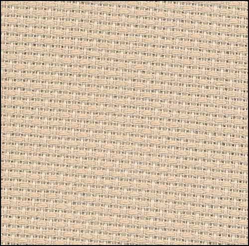 14 Count Aida - Mushroom (Light Mocha) Zweigart Cross Stitch Fabric, Fabric, The Crafty Grimalkin - A Cross Stitch Store