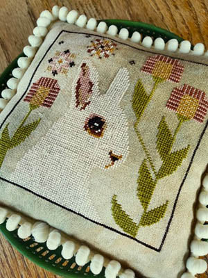 Bedelia Bunny - The Artsy Housewife - Cross Stitch Pattern, Needlecraft Patterns, The Crafty Grimalkin - A Cross Stitch Store