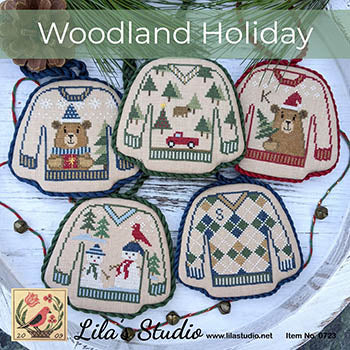 Woodland Holiday - Lila's Studio - Cross Stitch Design, Needlecraft Patterns, Needlecraft Patterns, The Crafty Grimalkin - A Cross Stitch Store