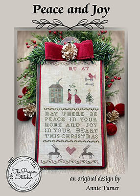 Peace and Joy - The Proper Stitcher - Cross Stitch Pattern, Needlecraft Patterns, The Crafty Grimalkin - A Cross Stitch Store