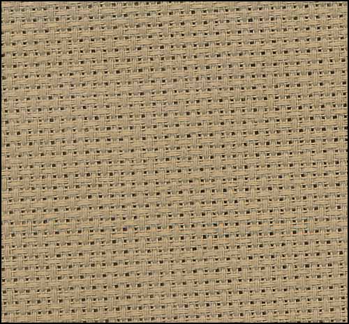14 Count Aida - Dirty Aida Zweigart Cross Stitch Fabric, Fabric, The Crafty Grimalkin - A Cross Stitch Store