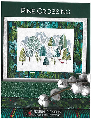 Pine Crossing - Robin Pickens Cross Stitch Patterns, The Crafty Grimalkin - A Cross Stitch Store
