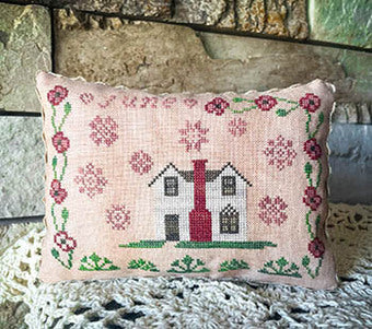 June Cottage - From the Heart - Cross Stitch Pattern, Needlecraft Patterns, Needlecraft Patterns, The Crafty Grimalkin - A Cross Stitch Store
