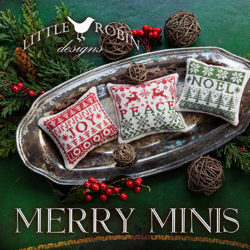 Merry Minis - Little Robin Designs - Cross Stitch Pattern