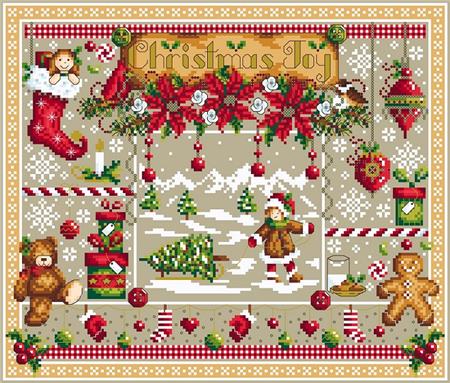 Christmas Joy - Shannon Christine Designs - Cross Stitch Pattern – The ...