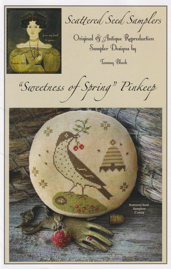 Sweetness of Spring - Scattered Seed Samplers - Cross Stitch Pattern, Needlecraft Patterns, The Crafty Grimalkin - A Cross Stitch Store