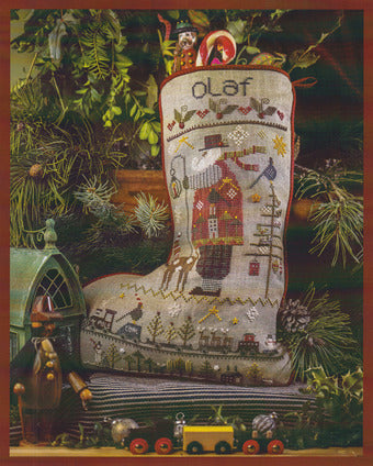 Olaf's Stocking - Shepherd's Bush - Cross Stitch Pattern/Charms, Needlecraft Patterns, The Crafty Grimalkin - A Cross Stitch Store