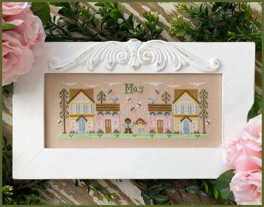 May Mini Village - Country Cottage Needleworks - Cross Stitch Pattern, Needlecraft Patterns, Needlecraft Patterns, The Crafty Grimalkin - A Cross Stitch Store