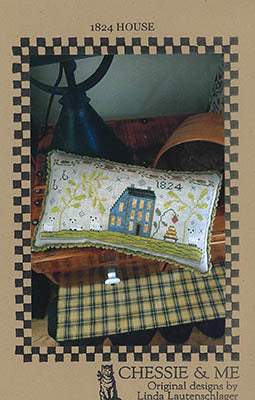 1824 House - Chessie and Me - Cross Stitch Pattern, Needlecraft Patterns, The Crafty Grimalkin - A Cross Stitch Store