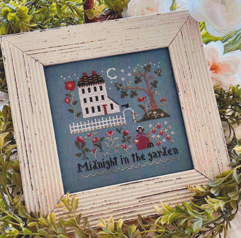 Midnight in the Garden - Little House Needleworks - Cross Stitch Pattern, Needlecraft Patterns, The Crafty Grimalkin - A Cross Stitch Store